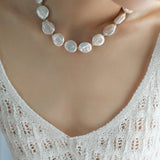 Elegant Rebellion Baroque Pearl Statement Necklace