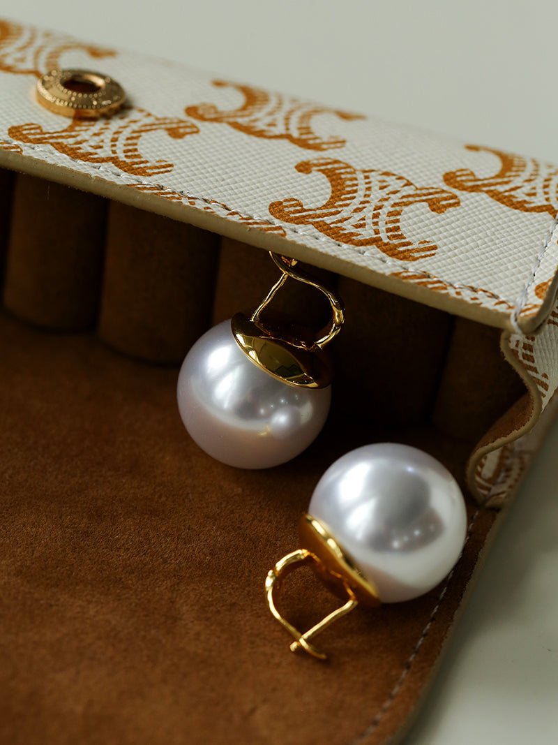 20mm Large Pearl Earrings - floysun