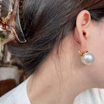 20mm Large Pearl Earrings - floysun