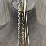 925 Silver Chain Double Y Long Necklace - floysun