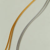 925 Silver Metal Style U - Shape Medium Length Necklace - floysun