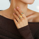 925 Silver Minimalist Vintage Antique Coin Ring - floysun