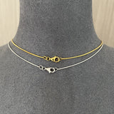 925 Silver Textured Clay Pendant Necklace - floysun
