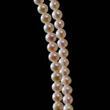925 Sterling Silver Baby Pearl & Stardust Pearl Necklace Set - floysun