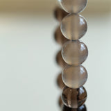 925 Sterling Silver Smoky Quartz Energy Bracelet - floysun