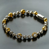 Bubble Pavé Zircon Bracelet