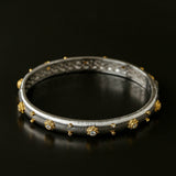 Star-Embellished Narrow Cuff Bracelet