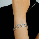 Bubble Pavé Zircon Bracelet