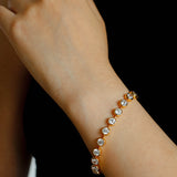 Bubble Pavé Zircon Bracelet