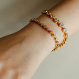 Bubble Pavé Zircon Bracelet