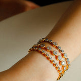 Bubble Pavé Zircon Bracelet