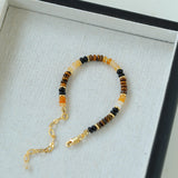 Tiger Eye Multi-Element Beaded Bracelet