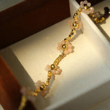 Sunstone Blossom Bracelet
