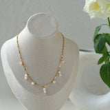 Chain Freshwater Pearl Necklace Type E