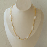 Handcrafted Chain Pearl Necklace Type I