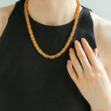 Fashionable Handcrafted Artisan Chunky Chain Necklace