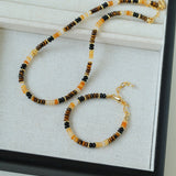 Tiger Eye Multi-Element Beaded Bracelet
