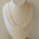 Chain Freshwater Pearl Necklace Type E