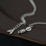 Simple Alkaline Water Bread Pendant Necklace
