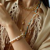 Sunstone Blossom Bracelet