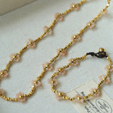 Sunstone Blossom Bracelet