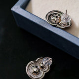 Angora Red Pearl Gourd Studs - floysun