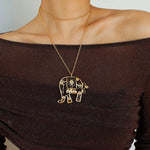 Antique Handmade Glazed Elephant Pearl Necklace - floysun