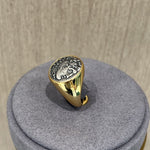 Antique Roman Silver Coin Ring - floysun