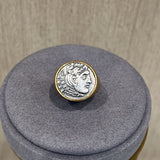 Antique Roman Silver Coin Ring - floysun