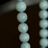 Aquamarine Beaded Necklace - floysun