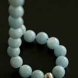 Aquamarine Beaded Necklace - floysun