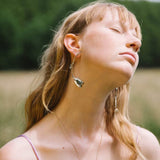 Asymmetrical Lotus Drop Earrings - floysun