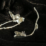 Asymmetrical Lotus Drop Earrings - floysun