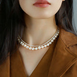 Aurora AK 2.5 - 3mm Freshwater Pearls Necklace - floysun