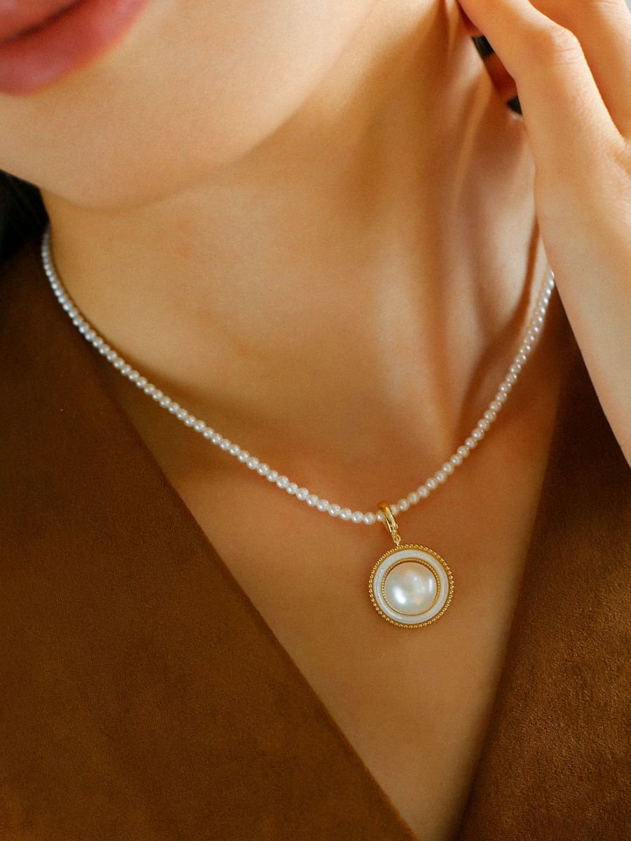 Aurora AK 2.5 - 3mm Freshwater Pearls Necklace - floysun