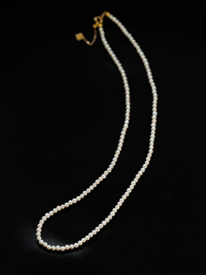 Aurora AK 2.5 - 3mm Freshwater Pearls Necklace - floysun
