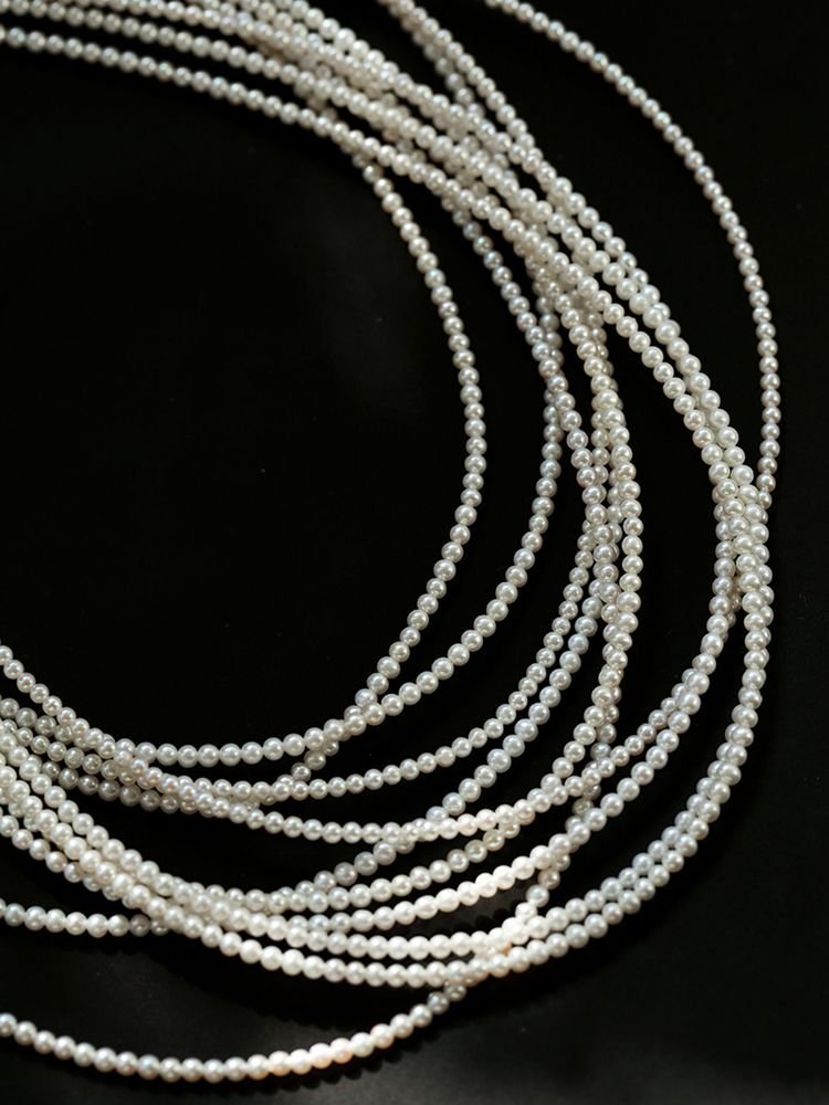 Aurora AK 2.5 - 3mm Freshwater Pearls Necklace - floysun