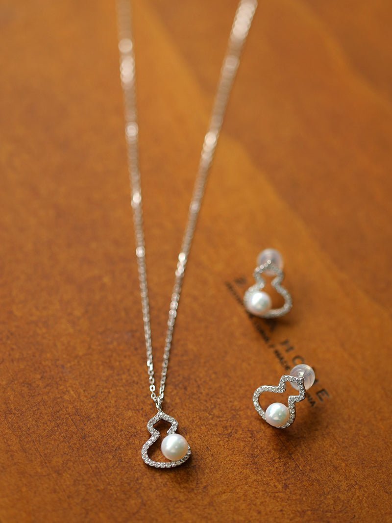 Aurora Freshwater AK Mini Gourd Necklace - floysun