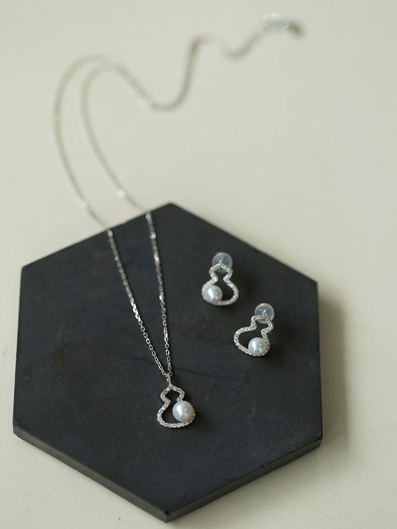Aurora Freshwater AK Mini Gourd Necklace - floysun