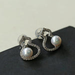 Aurora Freshwater AK Mini Gourd Stud Earrings - floysun