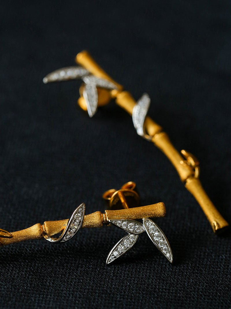 Bamboo Grace Earrings - floysun