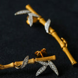 Bamboo Grace Earrings - floysun
