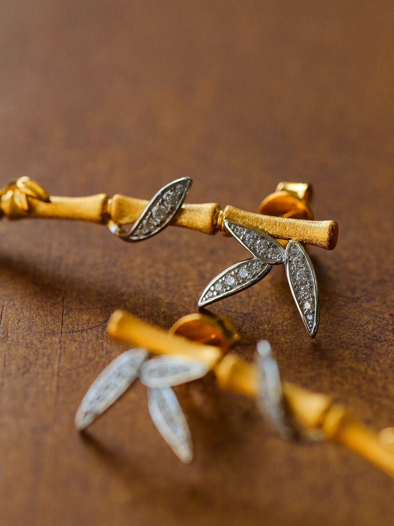 Bamboo Grace Earrings - floysun