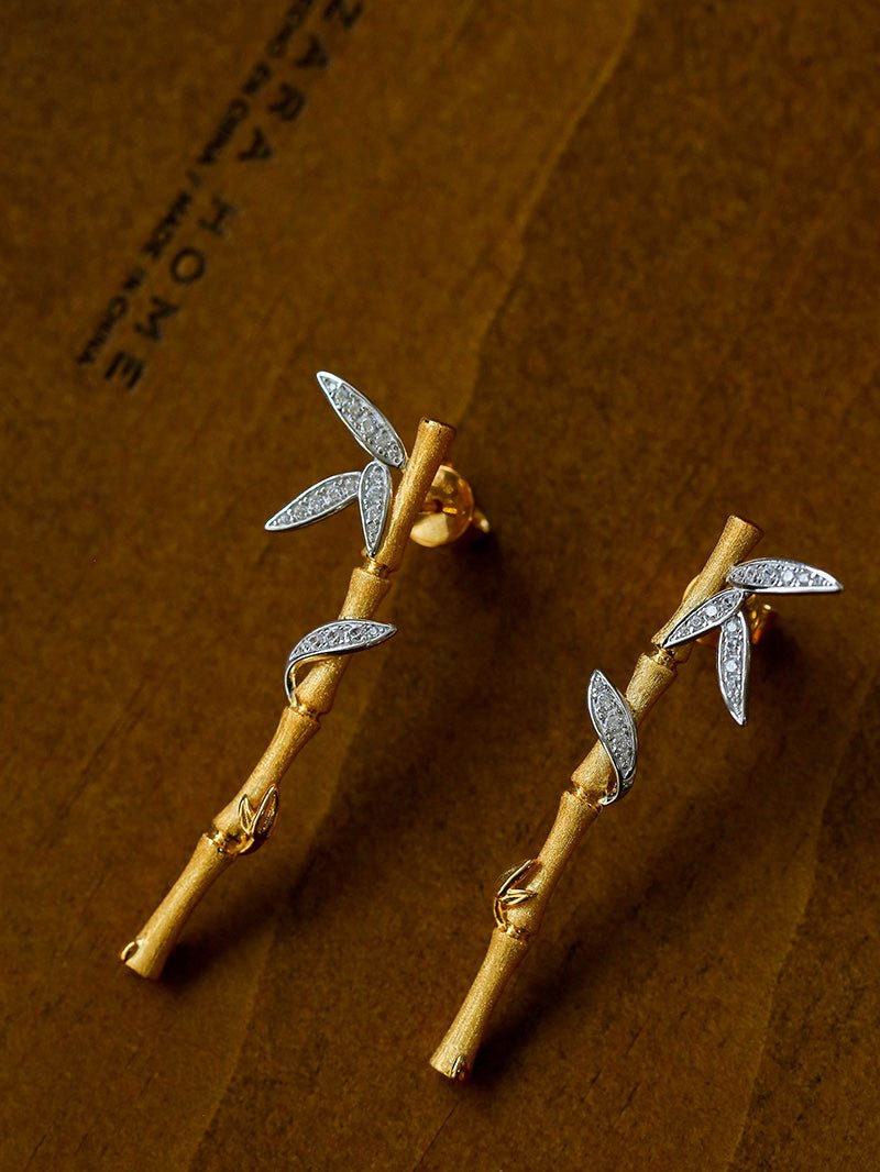 Bamboo Grace Earrings - floysun