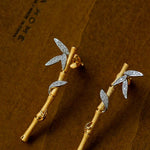 Bamboo Grace Earrings - floysun
