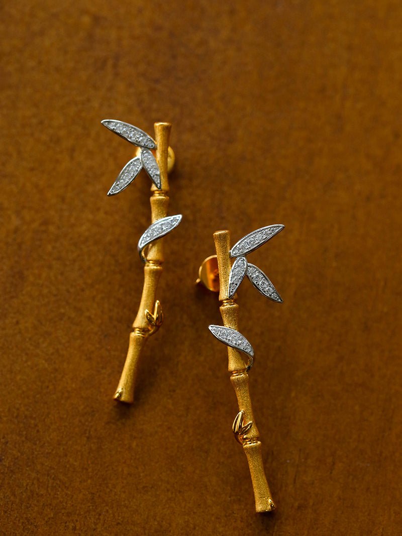 Bamboo Grace Earrings - floysun