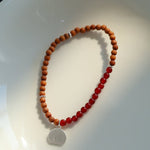 Barbie Sandalwood Freshwater Pearl & Agate Stretch Bracelet - floysun