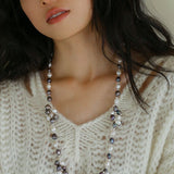 Baroque Mixed Color Pearl Necklace - floysun