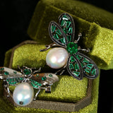 Bee & Pearl Brooch - floysun