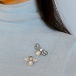 Bee & Pearl Brooch - floysun
